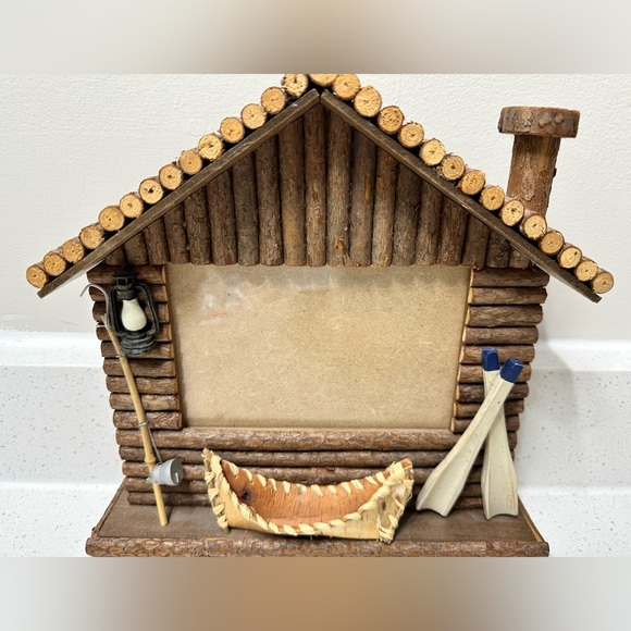 Rustic Cabin Picture Frame - Picture 2 of 2